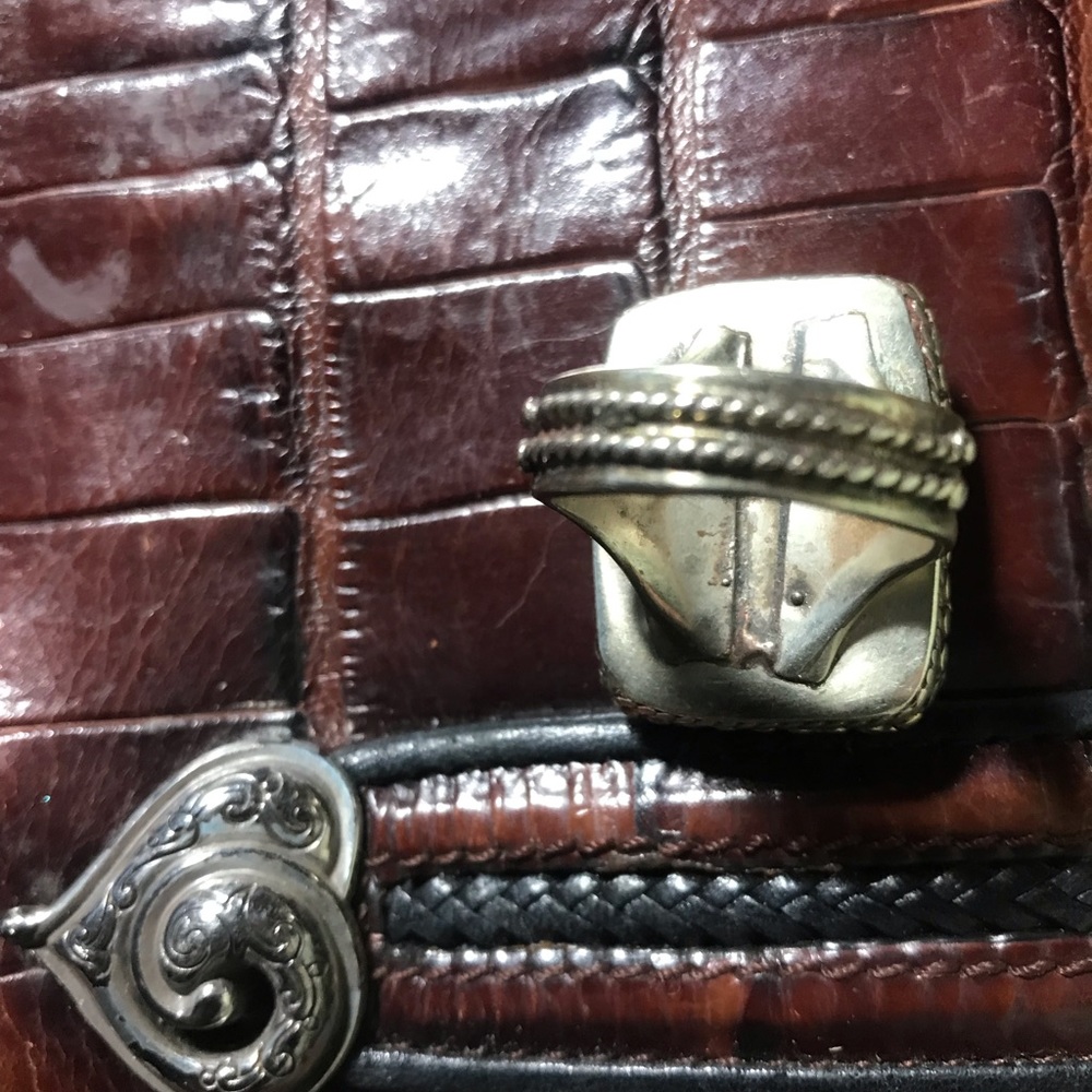 Turkish Ring Silvertone - image 6